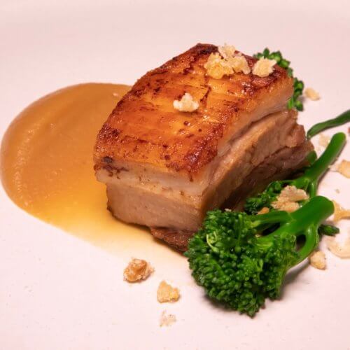 Slow Cooked Spicy Pork Belly