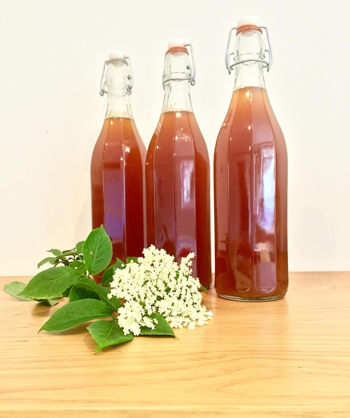 Elderflower cordial