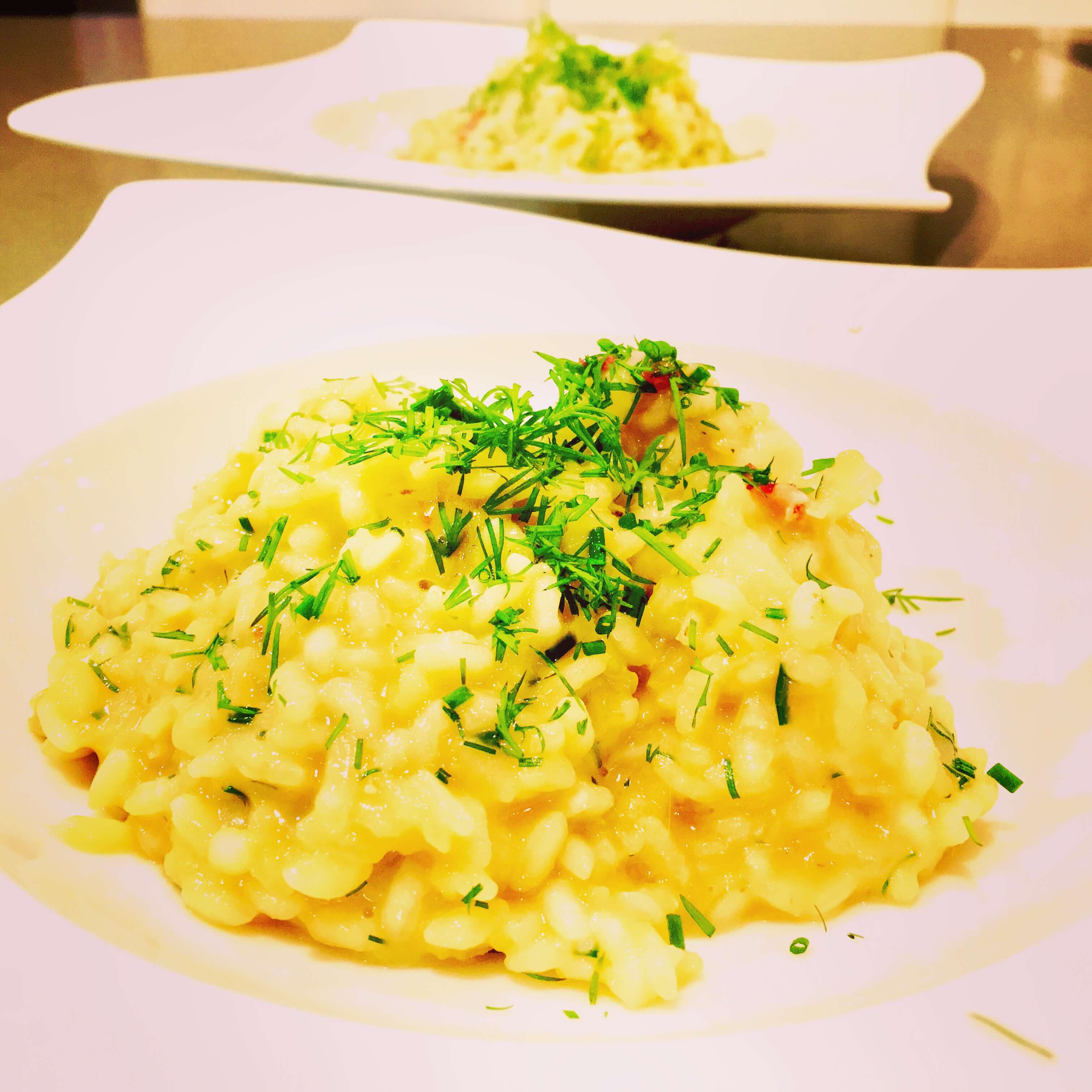 Lobster risotto