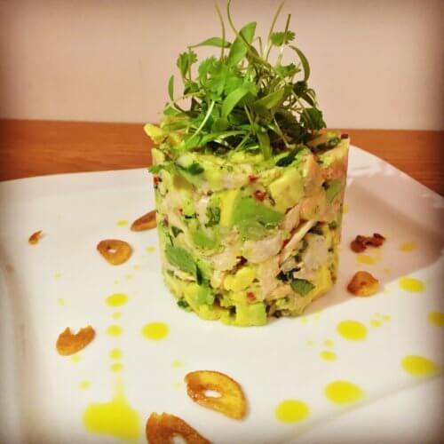 Smoked Trout and Avocado Stack