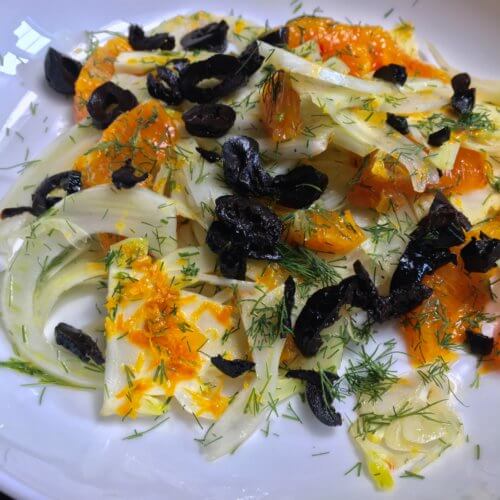 Fennel and Orange salad