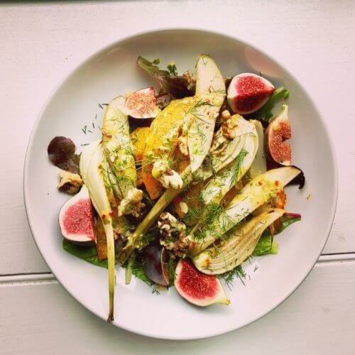 Sensational autumnal salad