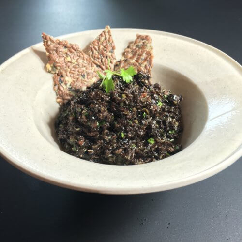 Black olive tapenade