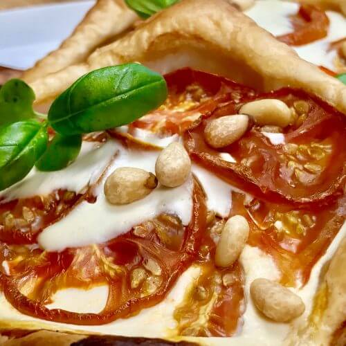 Tomato galettes