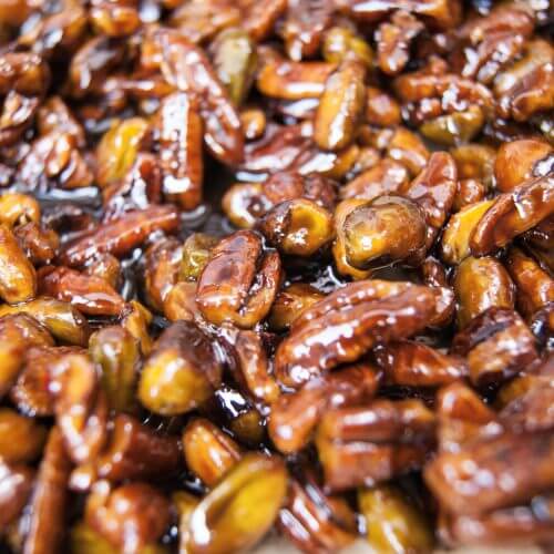 Rose Water Candied Nuts