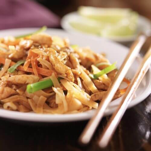 Leftover Turkey Pad Thai