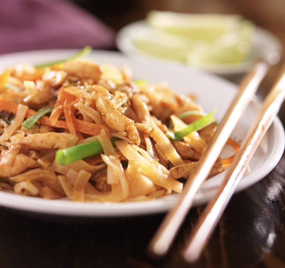 Leftover Turkey Pad Thai