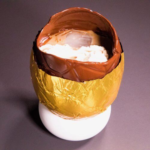Cream egg for adults