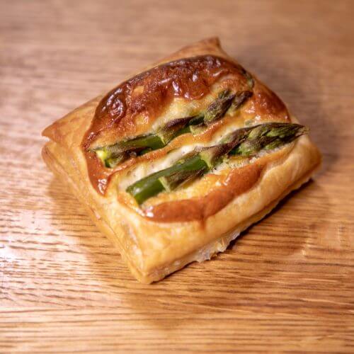 Asparagus tartlet