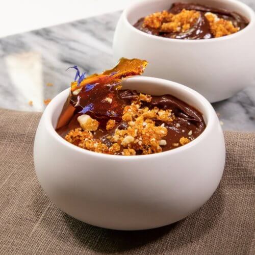 Rich Dark Chocolate Mousse