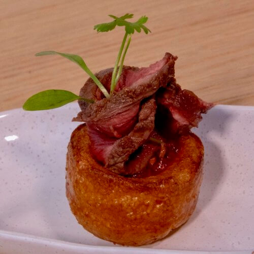 Yorkshire Puddings Canapé