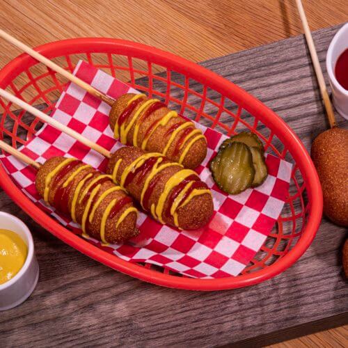 Corn dogs