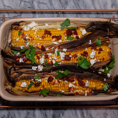 Spicy Roasted Sweetcorn