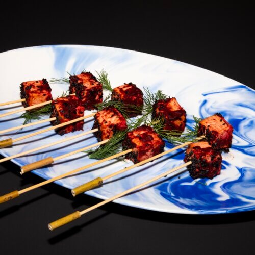 Spicy Tofu Canapés